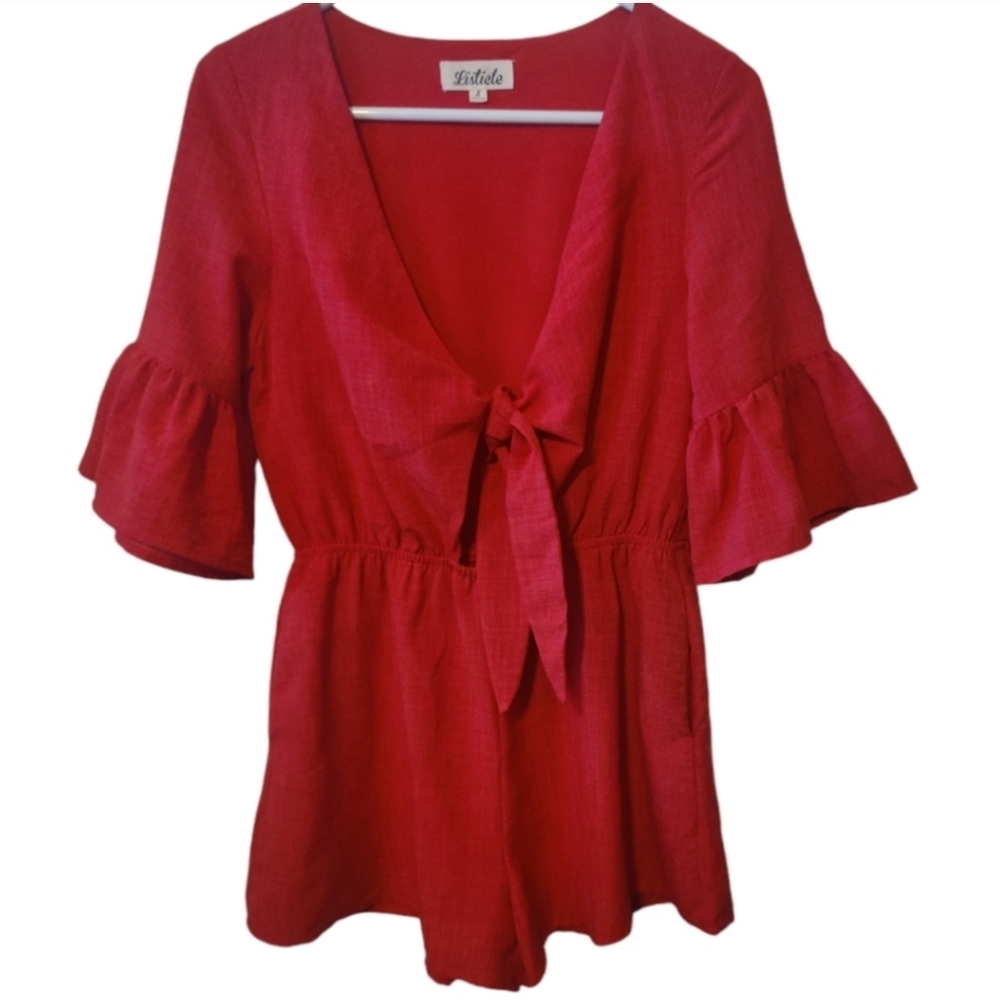 Red Romper - image 1